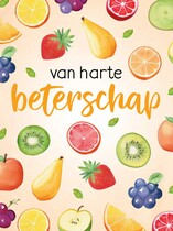 XL kaart - Van harte beterschap Beterschapskaart