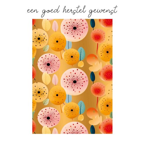 Een goed herstel gewenst Beterschapskaart