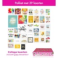 Collega wenskaartenset van 39 stuks