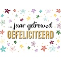 Ã¢â‚¬Â¦ jaar getrouwd