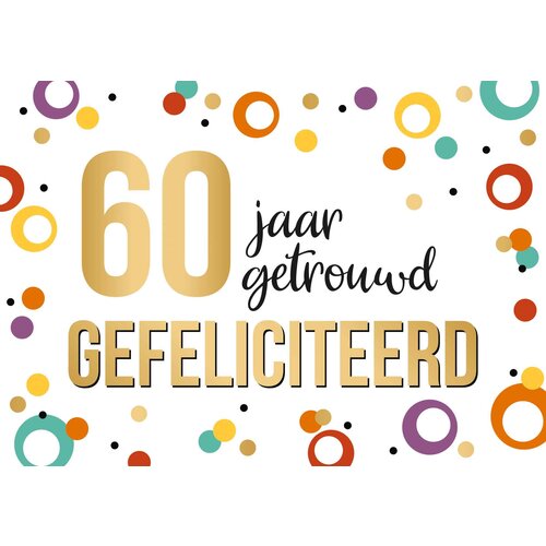 60 jaar getrouwd
