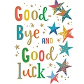 XL kaart - Goodbye & goodluck Afscheidskaart