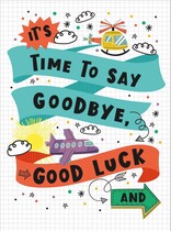 XL kaart - Time to say goodbye Afscheidkaart