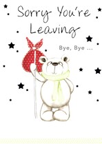 XL kaart - Sorry you're leaving Afscheidskaart