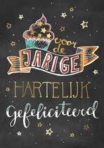Jarige hartelijk gefeliciteerd Verjaardagskaart