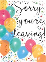 XL kaart - Sorry you're leaving