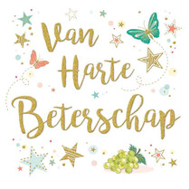 XL kaart - Van harte beterschap