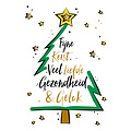 Fijne kerst, veel liefde, gezondheid & geluk