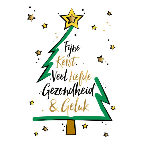Fijne kerst, veel liefde, gezondheid & geluk