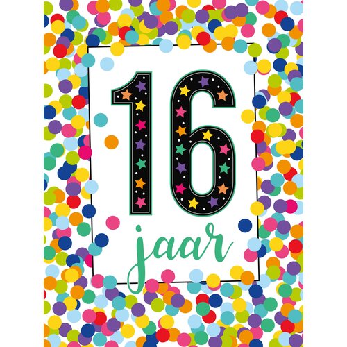XL kaart - 16 jaar