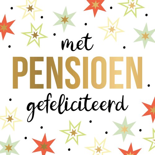 Met pensioen