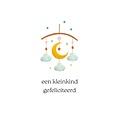 Een kleinkind gefeliciteerd Geboortekaart
