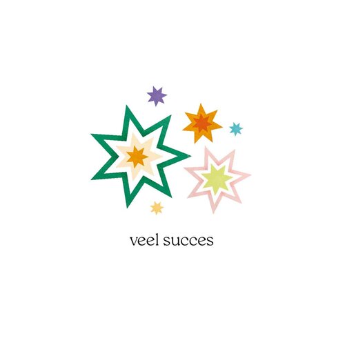 Veel succes kaart