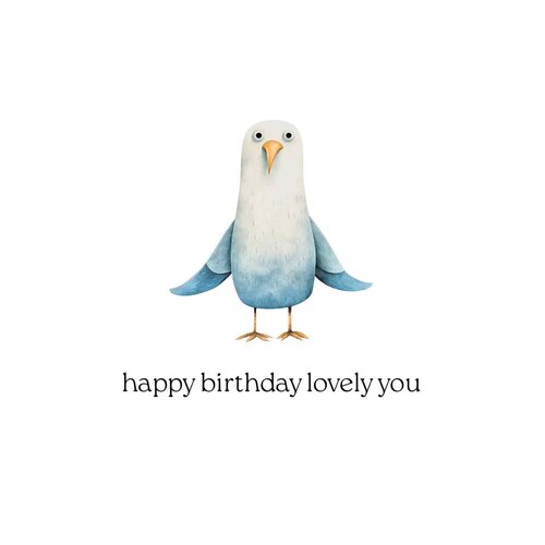 Happy birthday lovely you Verjaardagskaart