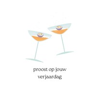 Proost op jouw verjaardag Verjaardagskaart