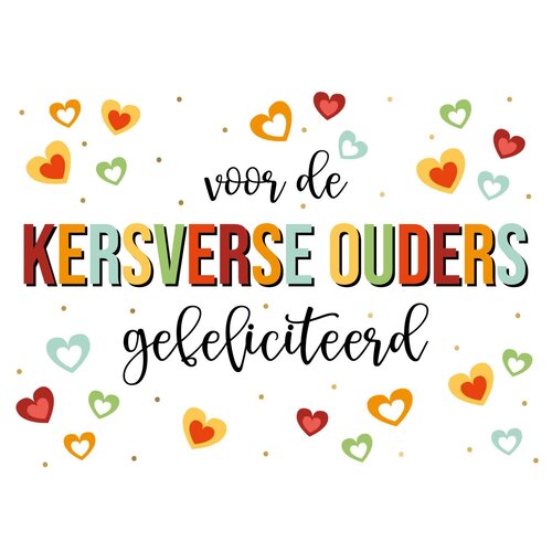 Voor de kersverse ouders