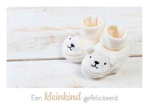 Een kleinkind gefeliciteerd Geboortekaart