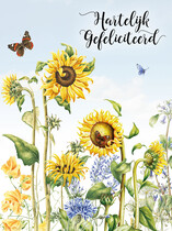 XL kaart - Hartelijk gefeliciteerd