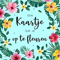 Een kaartje om je op te fleuren