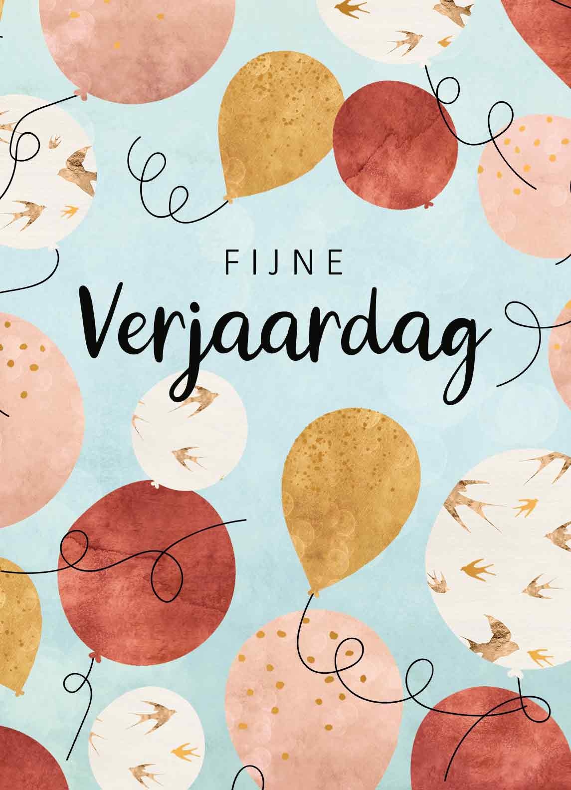 Gelukkige Verjaardag Schetskaart Gelukkige Verjaardag Kaart