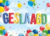 Geslaagd Geslaagdkaart