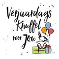 Verjaardagsknuffel voor jou