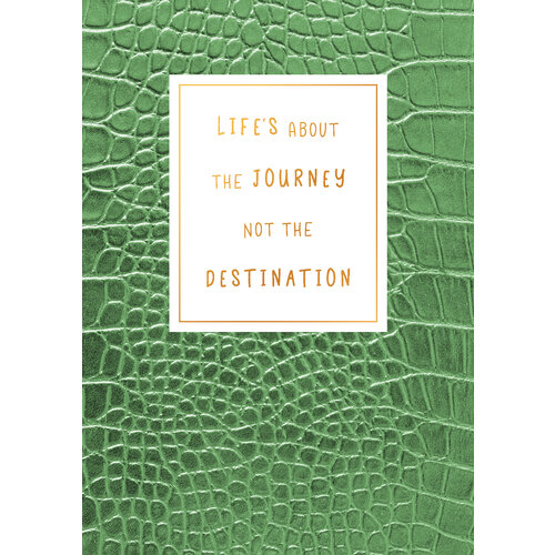 Life's about the journey