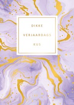 Dikke verkaardagskus