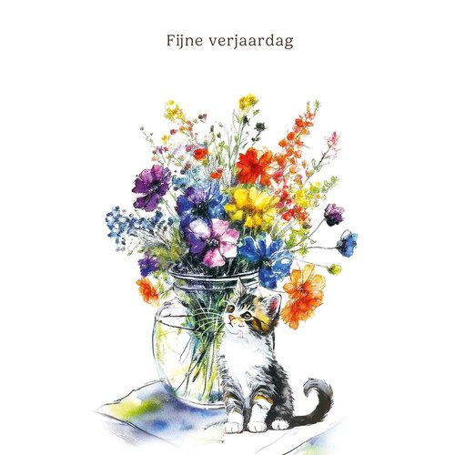 Fijne verjaardag Verjaardagskaart