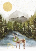 Blanco Kerstkaart