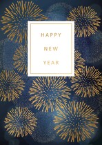Happy new year Kerstkaart