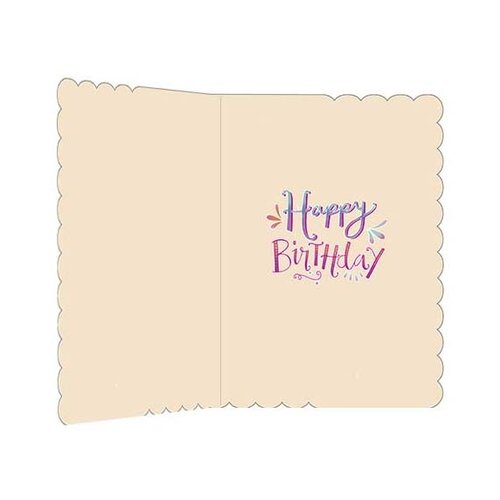 XL kaart - Happy Birthday to you