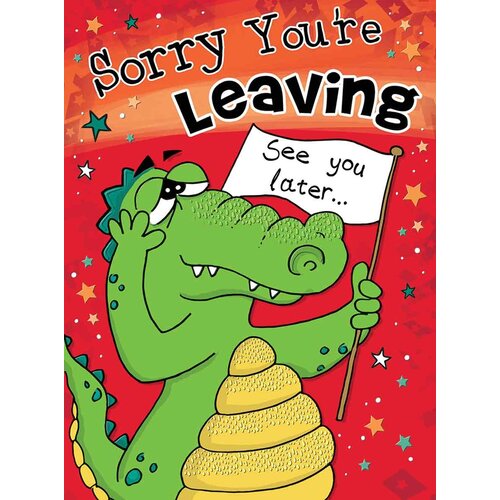 XL kaart - Sorry You're Leaving seeÃ¢â‚¬Â¦