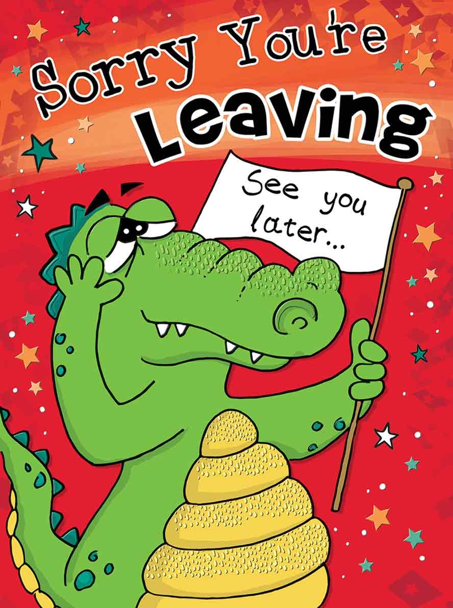 XL kaart - Sorry You're Leaving seeÃ¢â‚¬Â¦