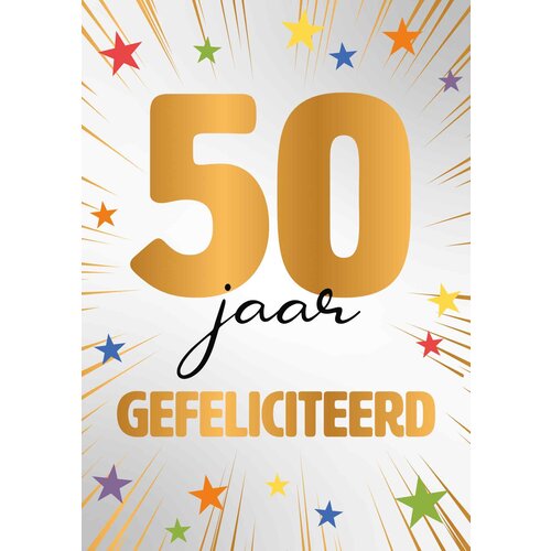 50 jaar gefeliciteerd