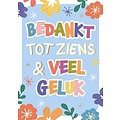 Bedankt en tot ziens