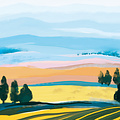 Blanco kunstkaart