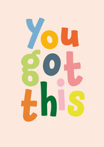 You got this Succeskaart
