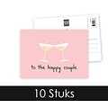 To the happy couple Trouwkaart