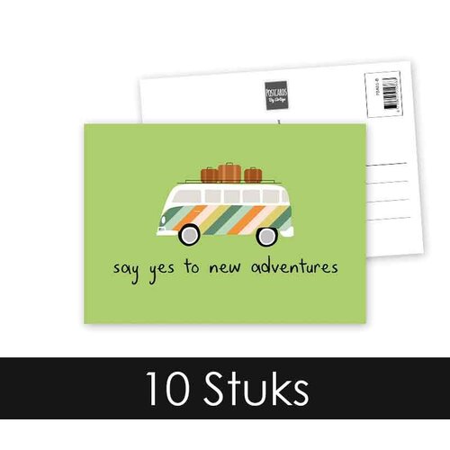 Say yes to new adventures Succeskaart