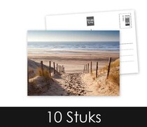 Strand en zee Blancokaart
