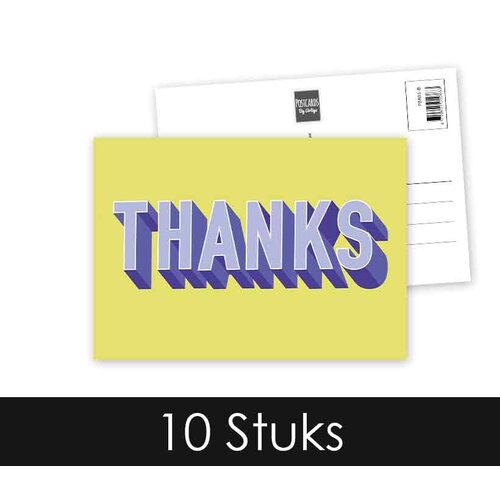 Thanks Bedankkaart