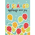 Geslaagd applausje voor jou Geslaagd kaart