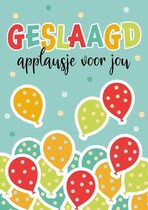 Geslaagd applausje voor jou Geslaagd kaart