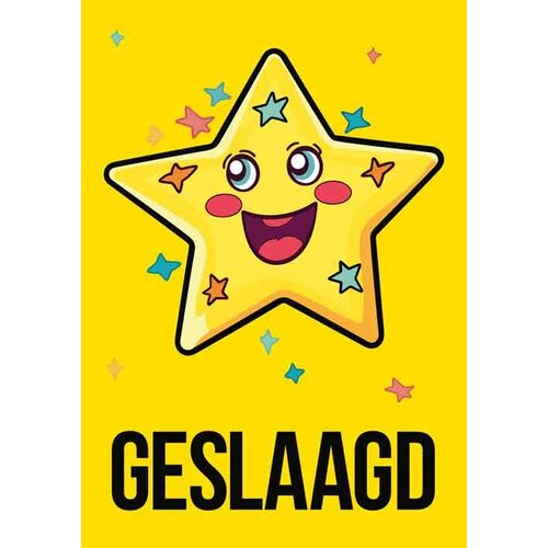 Geslaagd Geslaagd kaart