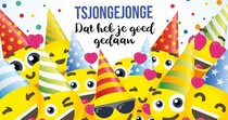 tsjongejonge dat heb je goed gedaan Geslaagd kaart