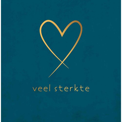 Veel sterkte Condoleancekaart