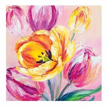 Blanco bloemenkaart - Blancokaart