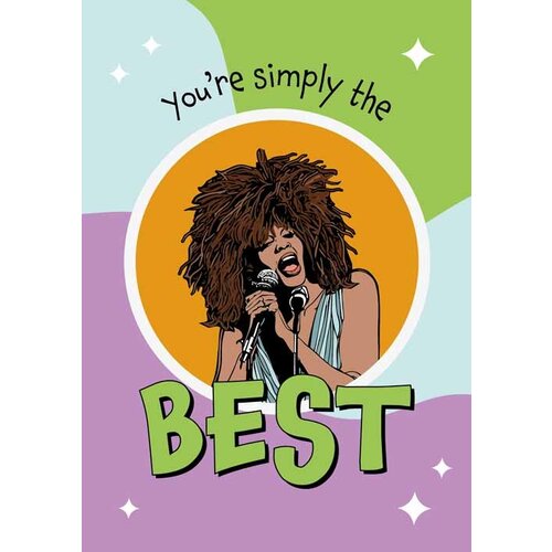 You're simply the best - Bedanktkaart