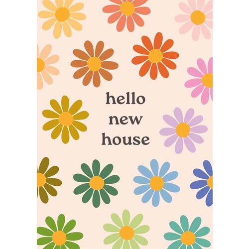 Hallo new house - Verhuiskaart